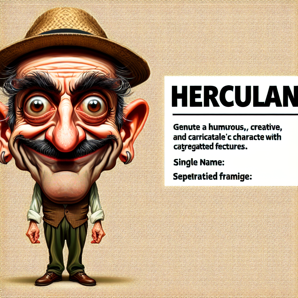 Los mejores apodos para Herculano