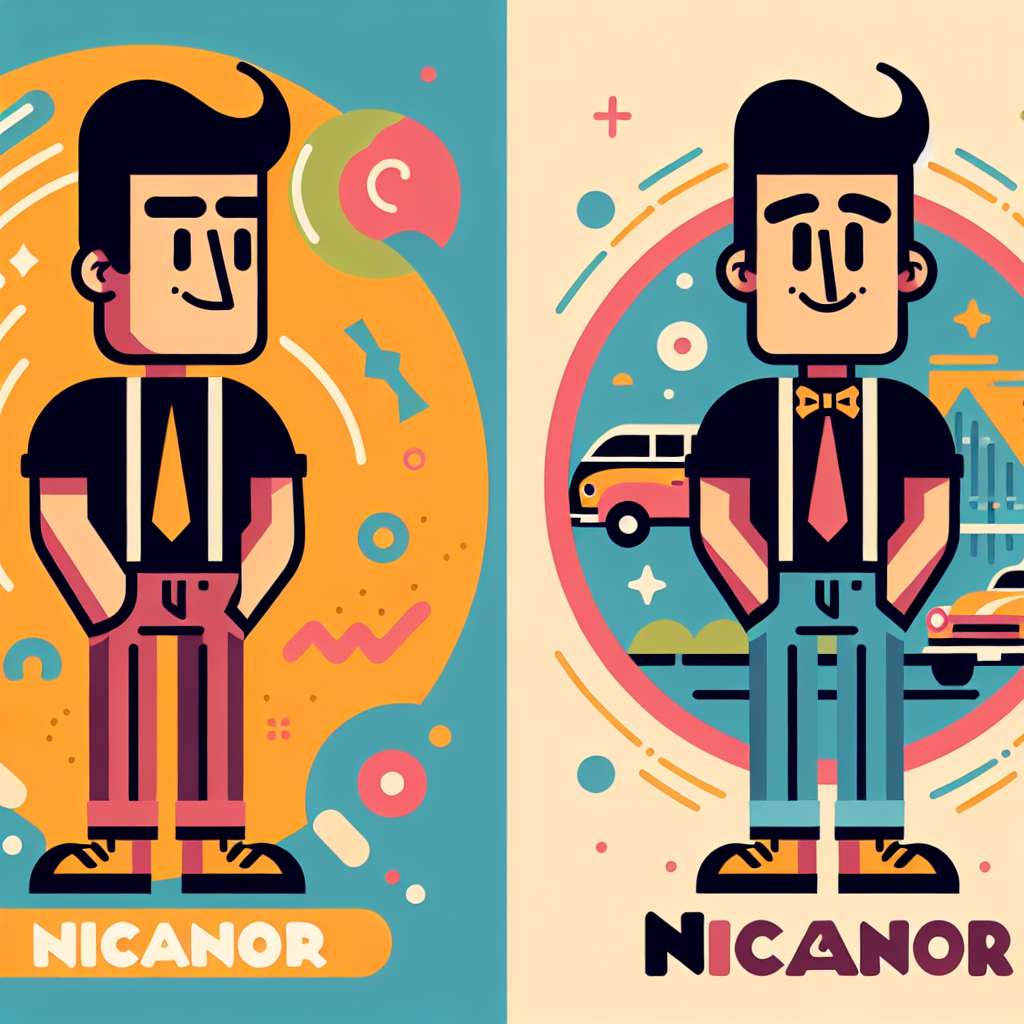 Los mejores apodos para Nicanor